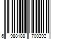 Barcode Image for UPC code 6988188700292