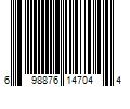 Barcode Image for UPC code 698876147044