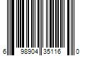 Barcode Image for UPC code 698904351160