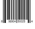 Barcode Image for UPC code 698904500254