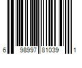 Barcode Image for UPC code 698997810391