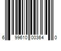 Barcode Image for UPC code 699610003640