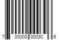 Barcode Image for UPC code 700000000306