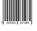 Barcode Image for UPC code 7000000031984