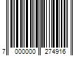 Barcode Image for UPC code 7000000274916