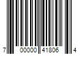 Barcode Image for UPC code 700000418064