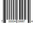 Barcode Image for UPC code 700004399574