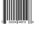 Barcode Image for UPC code 700004445196