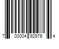 Barcode Image for UPC code 700004929764