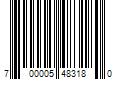 Barcode Image for UPC code 700005483180