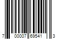 Barcode Image for UPC code 700007695413