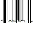 Barcode Image for UPC code 700010806714