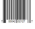 Barcode Image for UPC code 700042021277