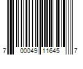 Barcode Image for UPC code 700049116457