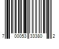 Barcode Image for UPC code 700053333802