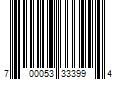 Barcode Image for UPC code 700053333994