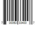 Barcode Image for UPC code 700053334007