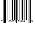 Barcode Image for UPC code 700053334045