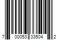 Barcode Image for UPC code 700053335042