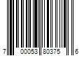 Barcode Image for UPC code 700053803756