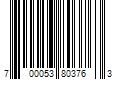 Barcode Image for UPC code 700053803763