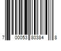 Barcode Image for UPC code 700053803848