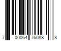 Barcode Image for UPC code 700064760888