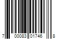 Barcode Image for UPC code 700083017468