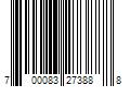 Barcode Image for UPC code 700083273888