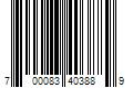 Barcode Image for UPC code 700083403889