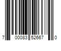 Barcode Image for UPC code 700083526670