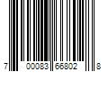 Barcode Image for UPC code 700083668028