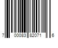 Barcode Image for UPC code 700083820716