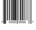 Barcode Image for UPC code 700083890887