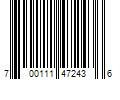 Barcode Image for UPC code 700111472436