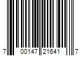 Barcode Image for UPC code 700147216417