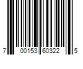 Barcode Image for UPC code 700153603225