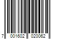 Barcode Image for UPC code 7001602020062