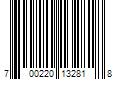 Barcode Image for UPC code 700220132818