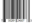 Barcode Image for UPC code 700261248073