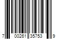 Barcode Image for UPC code 700261357539