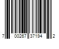 Barcode Image for UPC code 700267371942