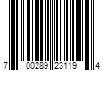 Barcode Image for UPC code 700289231194