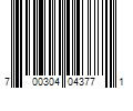 Barcode Image for UPC code 700304043771