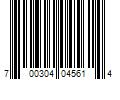 Barcode Image for UPC code 700304045614