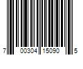 Barcode Image for UPC code 700304150905