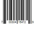 Barcode Image for UPC code 700304154729