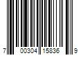 Barcode Image for UPC code 700304158369