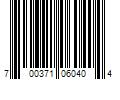 Barcode Image for UPC code 700371060404