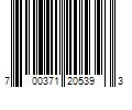 Barcode Image for UPC code 700371205393